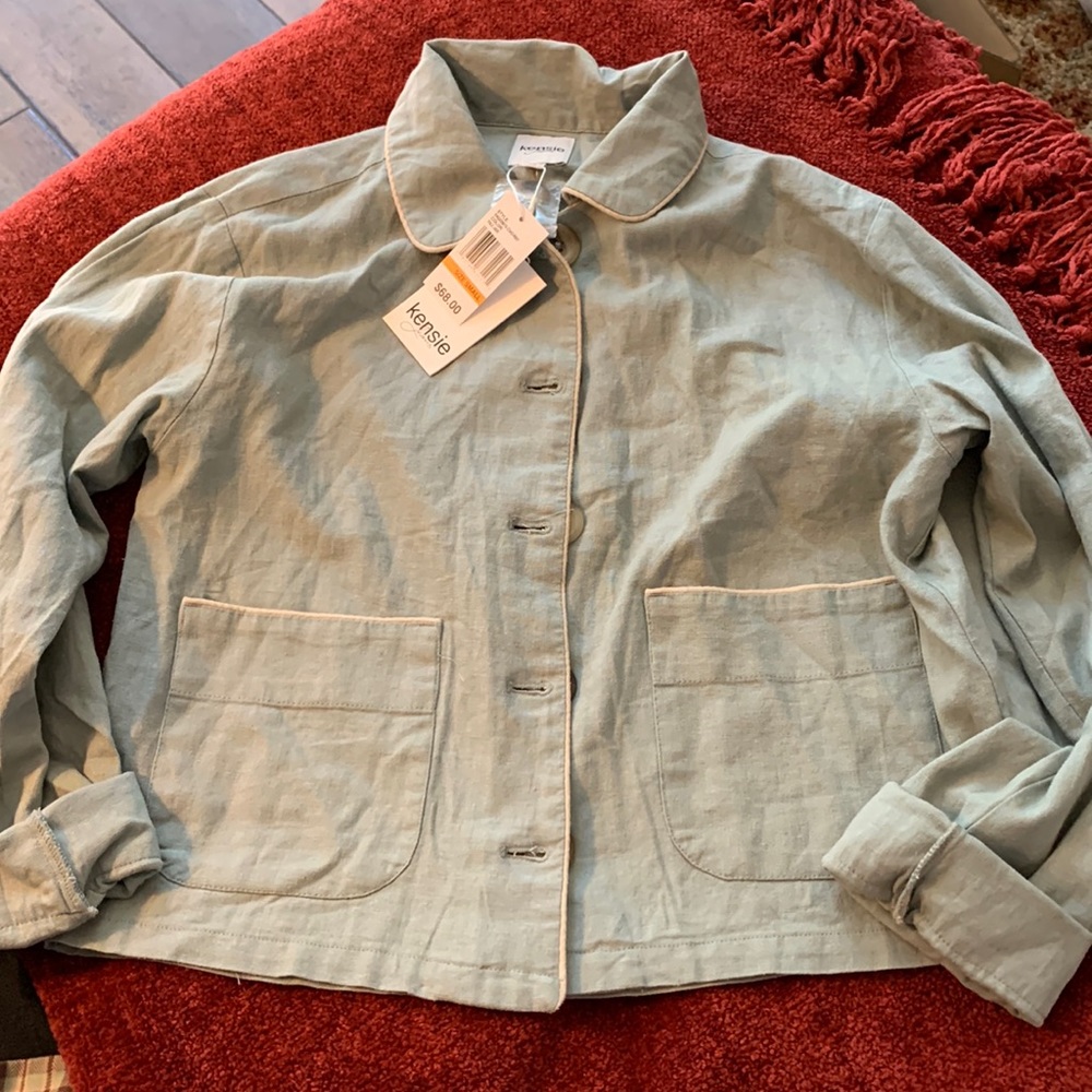 Kenzie Lightweight Linen Jacket